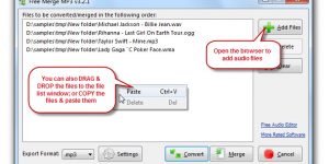 merge mp3 files into one