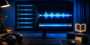 Audiobook chapters merging into one MP3 on a Windows PC