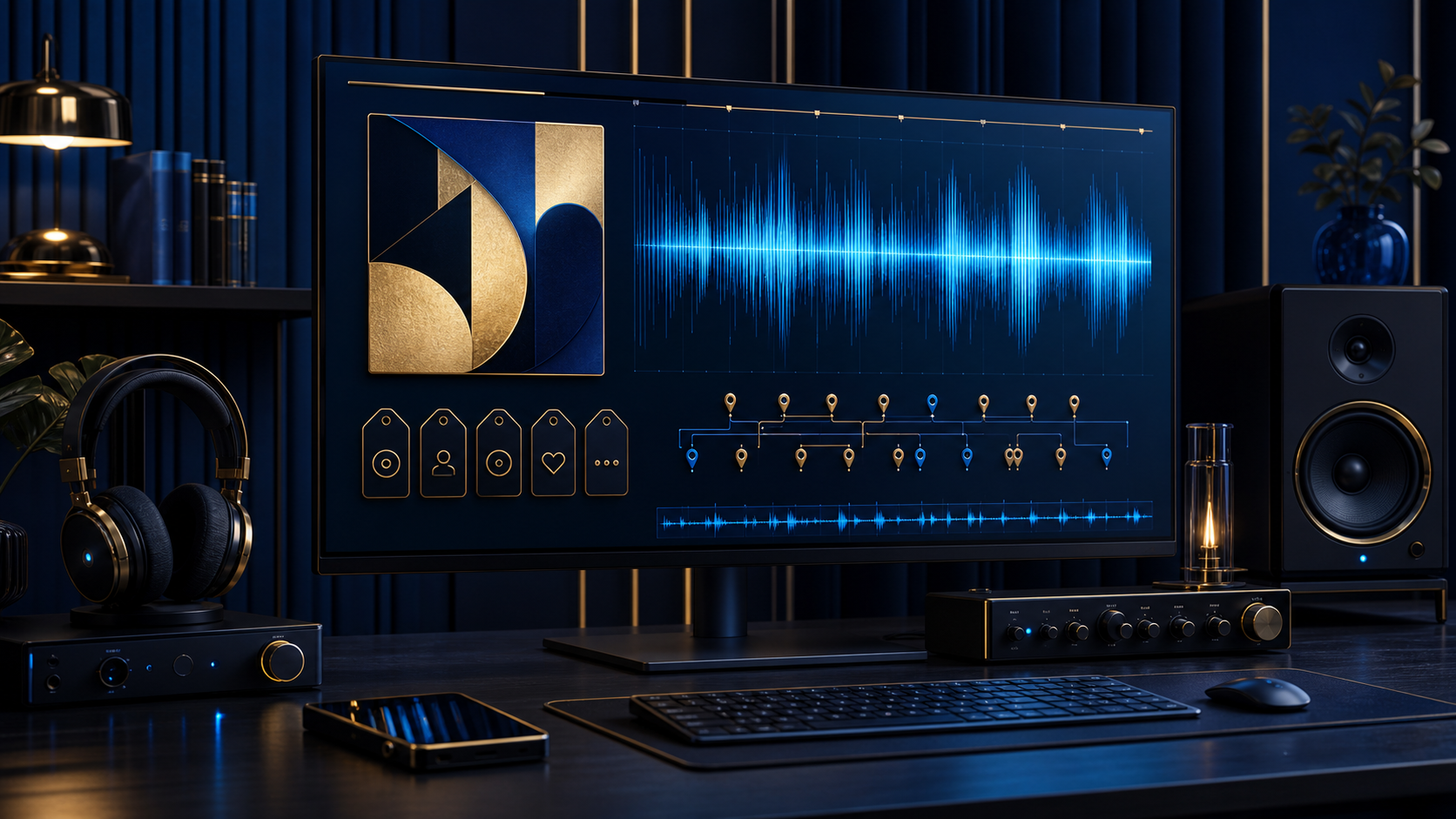 MP3 metadata, cover art, and CUE chapter markers